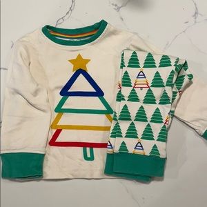 Little bird Christmas toddler pajamas